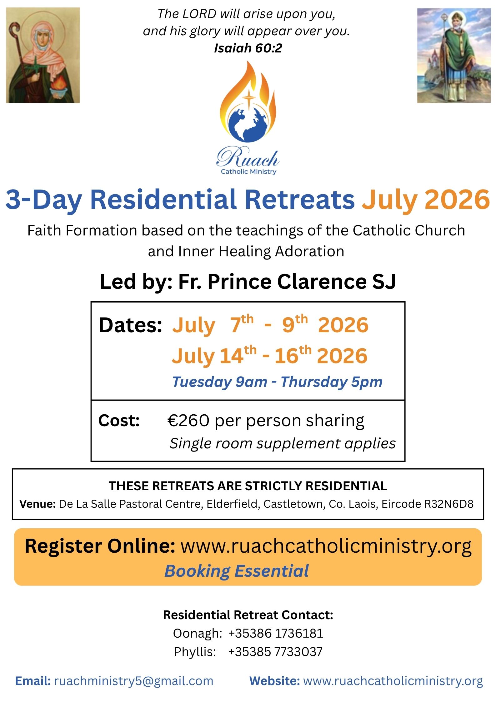 Image F (i) - 3-Day Retreats