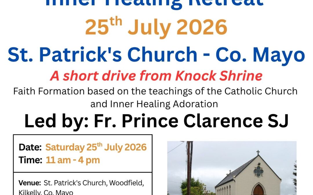 25/07/2026 – St. Patrick’s Church, Woodfield, Kilkelly, Co. Mayo